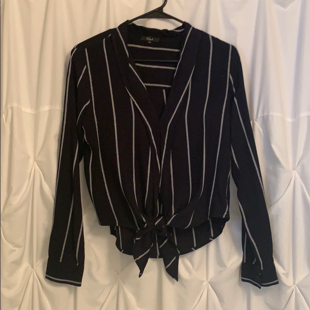 Rails Blue Ava Striped Shirt - Picture 2 of 3